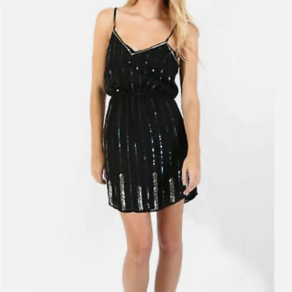 Twelfth Street By Cynthia Vincent | Size Small Navajo Beaded Little Blac… - Picture 1 of 7